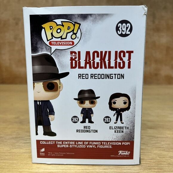 Funko Pop! Vinyl Red Reddington # 392 Retired Vaulted Figure Rare Never Opened - Picture 3 of 7